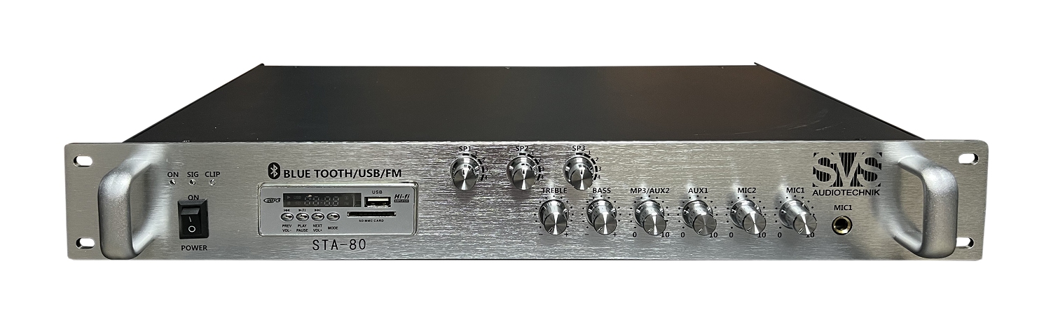 SVS Audiotechnik STA-80 Микшер-усилитель для систем Public Address в Нижнекамске
