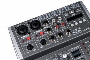 SVS Audiotechnik mixers AM-4 DSP Аналоговый микшерный пульт, 4-канала в Нижнекамске